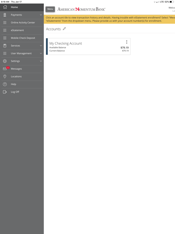 Screenshot #5 pour American Momentum Bank Mobile
