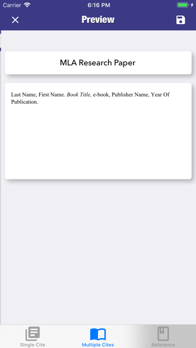 App screenshot