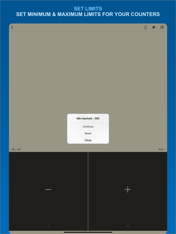 Tally Counter - Tap Tool iPad screenshot 7 - Utilities app