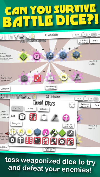 Idle Dice: Incremental Game Screenshot