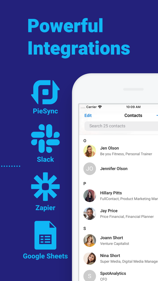 #7. Contacts+ | Address Book (iOS) 由: FullContact Inc.