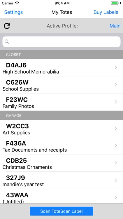 ToteScan screenshot-0