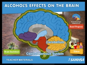 Alcohol's Effects on the Brain screenshot #1 for iPad
