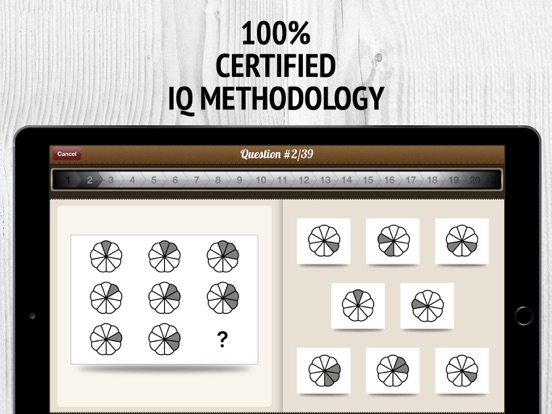 IQ Test: Brain Cognitive Games iPad app afbeelding 3