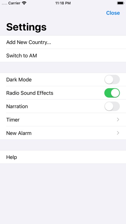 RadioApp - A Simple Radio