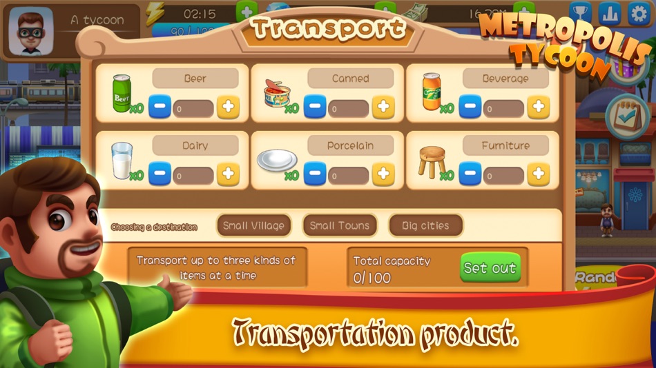 #8. Metropolis tycoon (iOS) Podle: 秋江 赵