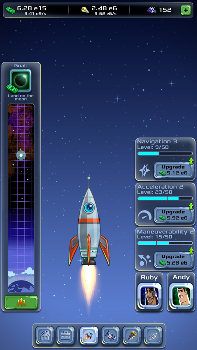 Idle Space Company Screenshot