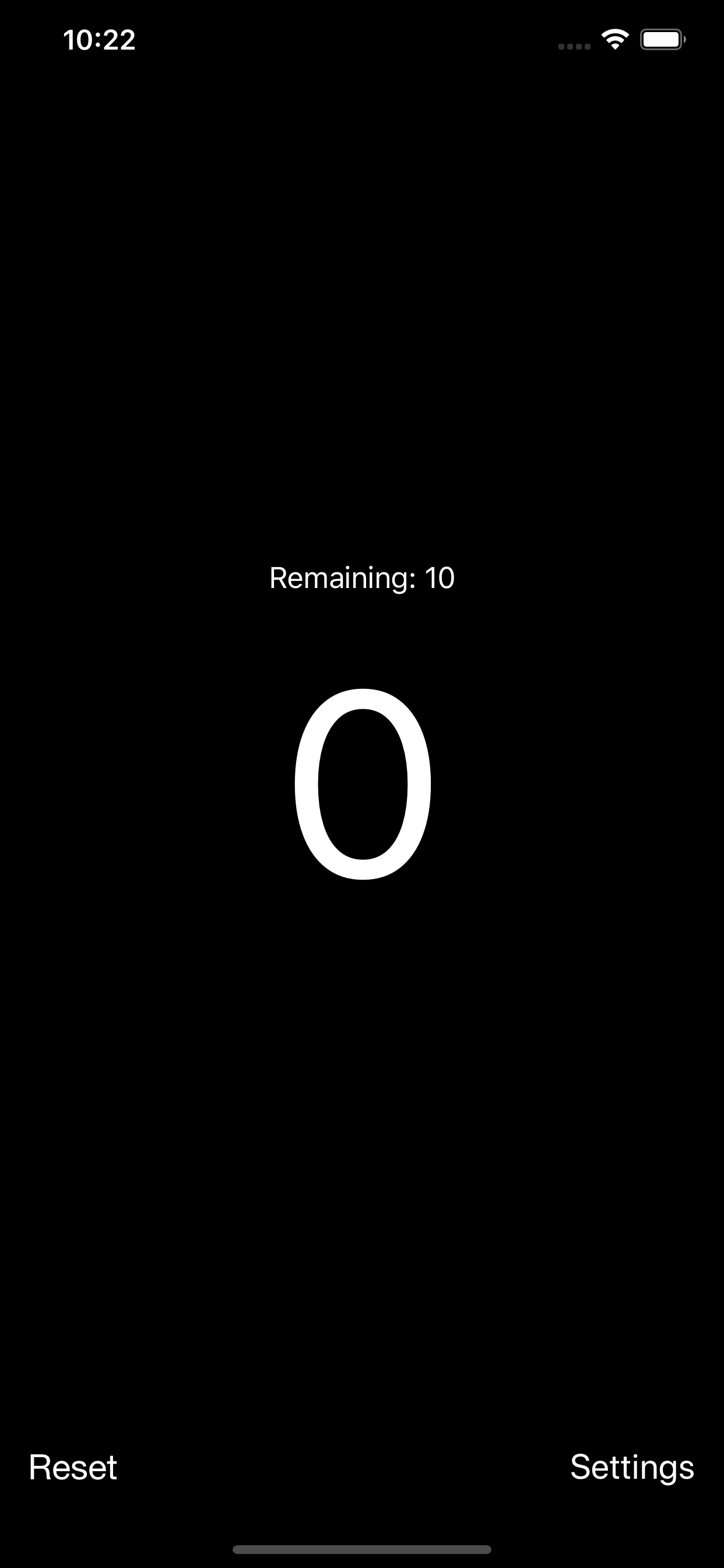 Easy Counter - Set your goal!