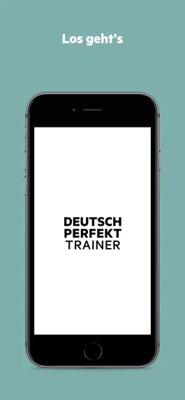 Game screenshot Der DEUTSCH PERFEKT TRAINER mod apk