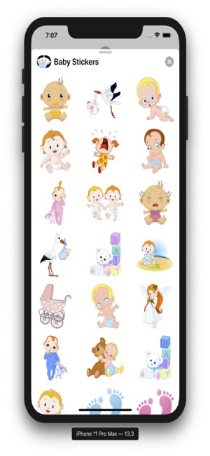 Baby Stickers & Emojis(圖8)-速報App