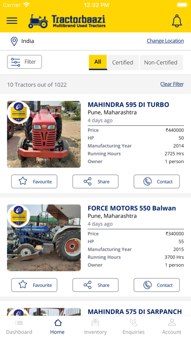 Tractorbaazi - Multibrand Used Screenshot