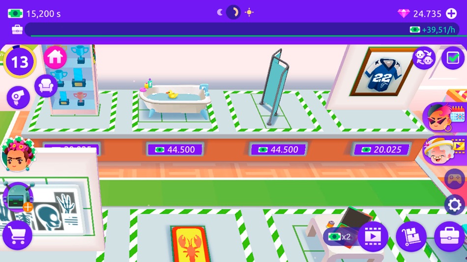 #7. Idle Life Sim - Simulator Game (iOS) Podle: Codigames