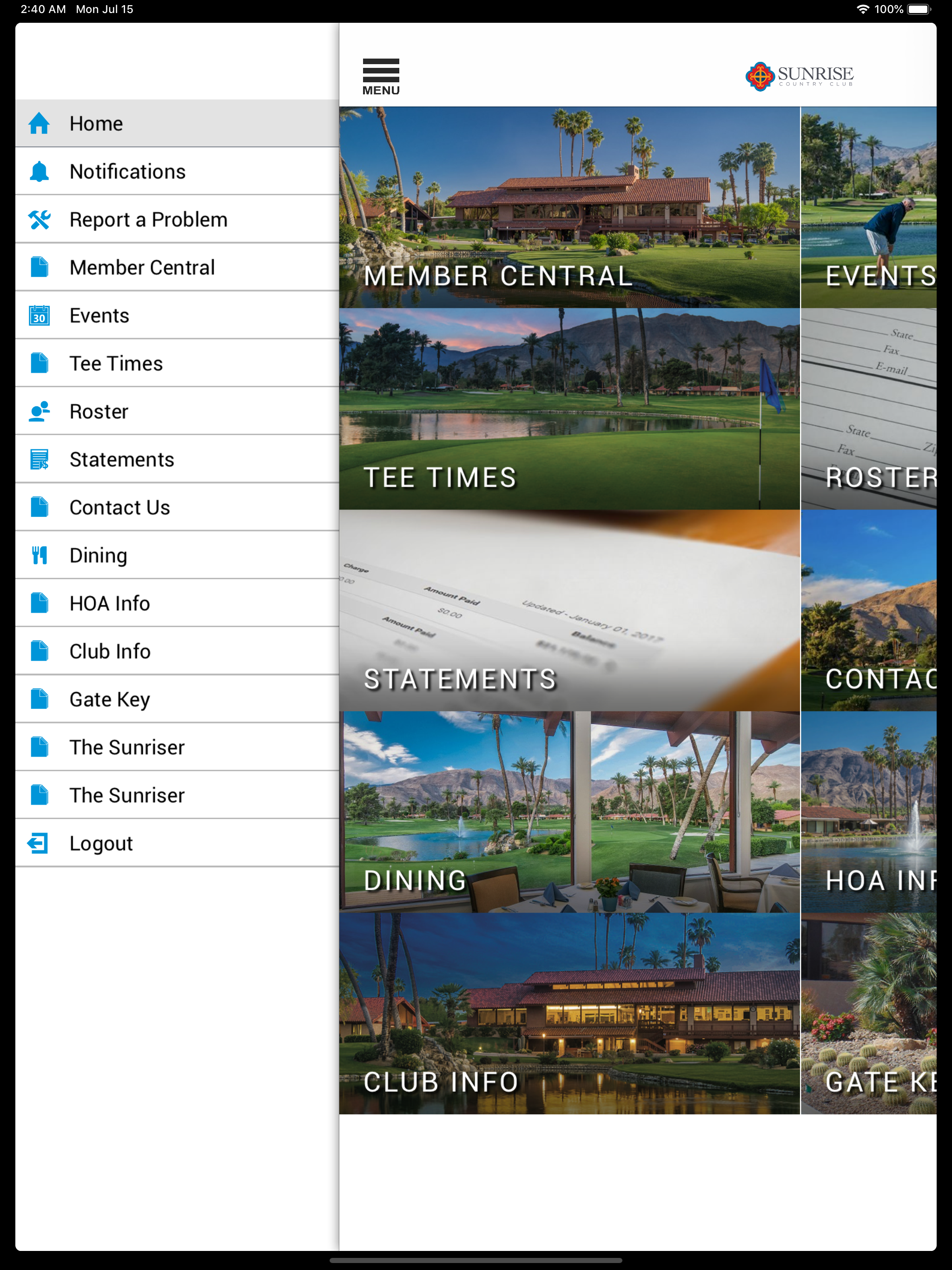 Sunrise Country Club