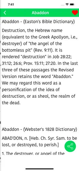 Game screenshot Bible Dictionary® hack