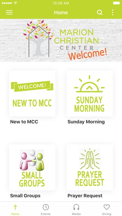 Marion Christian Center Screenshot