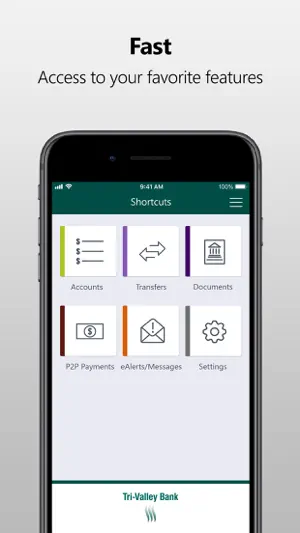 Tri-Valley Bank Mobile screenshot 2