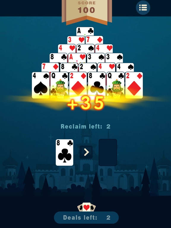 Screenshot #5 pour Pyramid Solitaire Puzzle