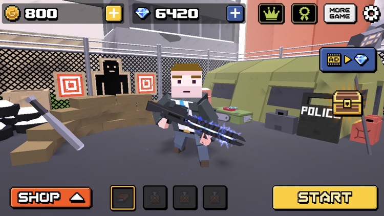 Pixel Zombie Frontier screenshot-4