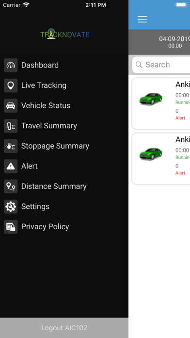 Tracknovate Reloaded screenshot