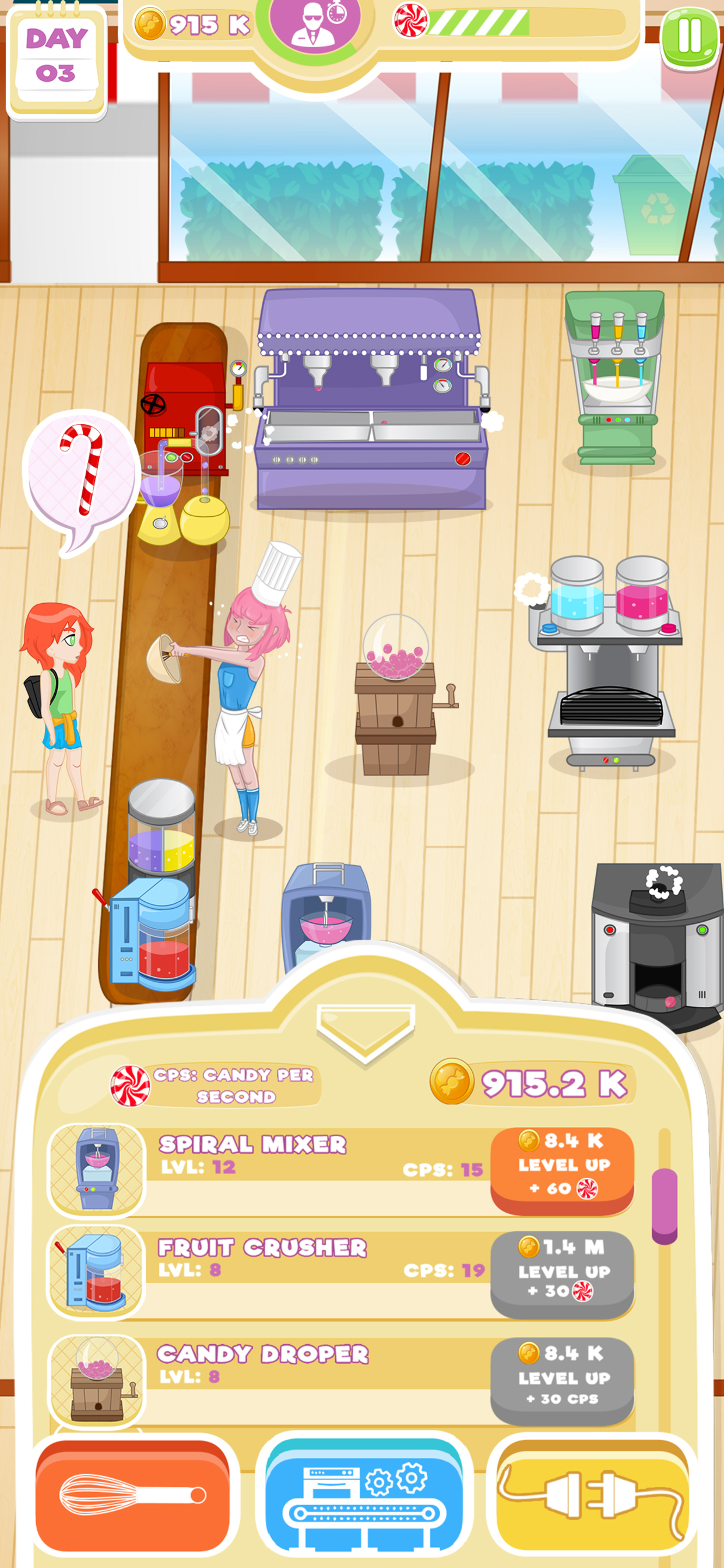Tap Candy : sweets clicker