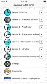 Learning to tell Time screenshot