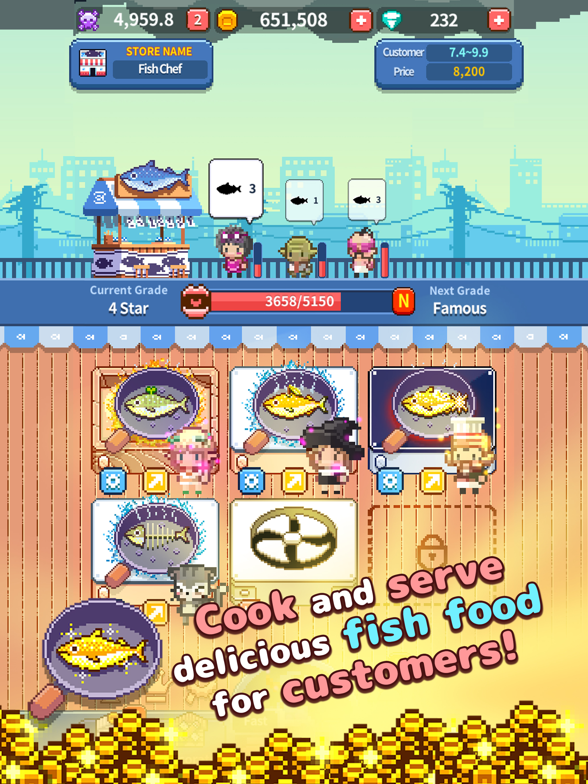 Retro Fish Chef screenshot 7