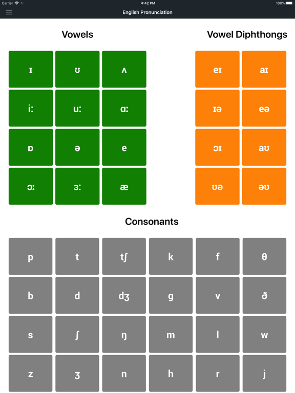 Screenshot #4 pour English Pronunciation IPA