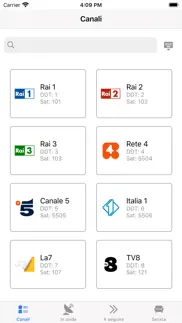 guida tv italiana iPhone Captures Décran 1