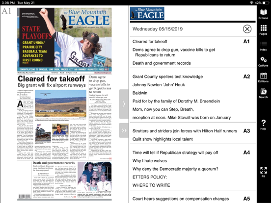 Screenshot #5 pour Blue Mountain Eagle E-Edition