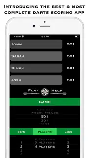darts score pro iphone screenshot 1