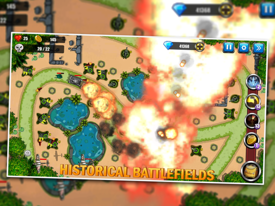 Tower Defense: Toy War 2 iPad screenshot