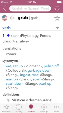 Game screenshot Spanish Slang Dictionary hack
