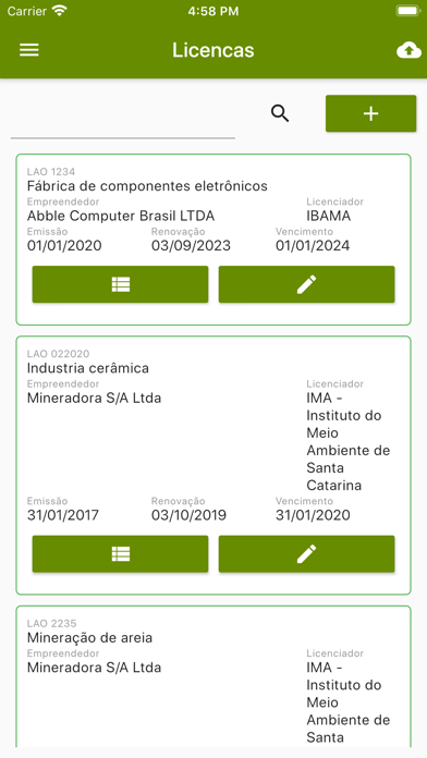 App screenshot