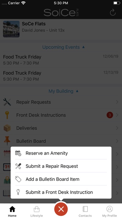SoCe Flats Resident App