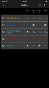 Habit Tracker - Your Goals screenshot