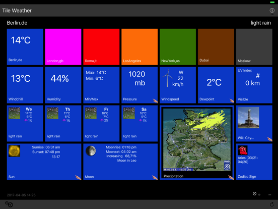 Screenshot #4 pour Tile Weather