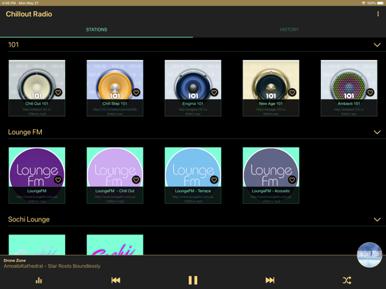 Screenshot #4 pour Chillout & Lounge music radio