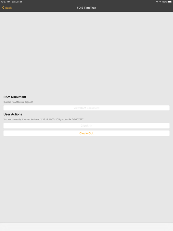 Screenshot #6 pour FDIS-TimeTrak