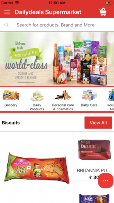 Screenshot #1 pour Dailydeals Supermarket