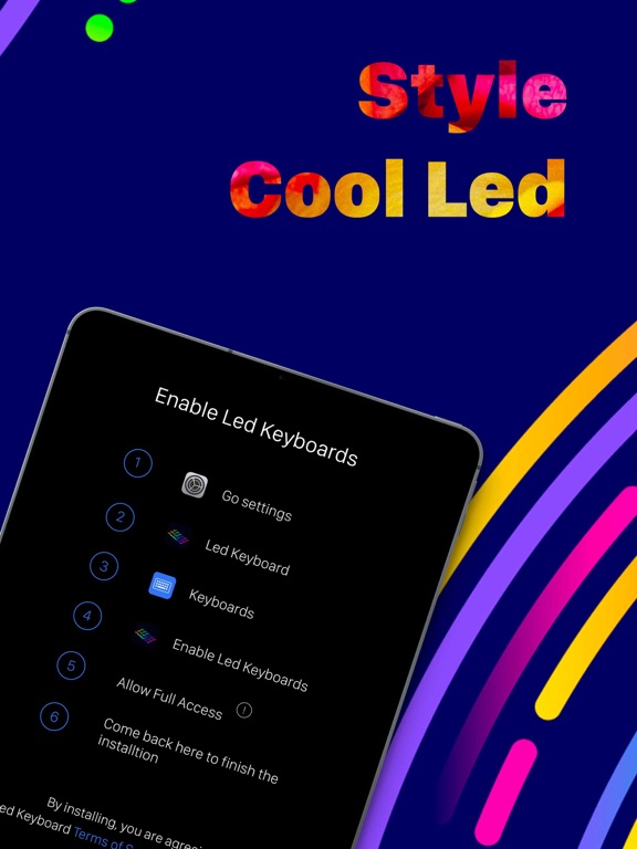 Screenshot #4 pour Led Keyboard Pro