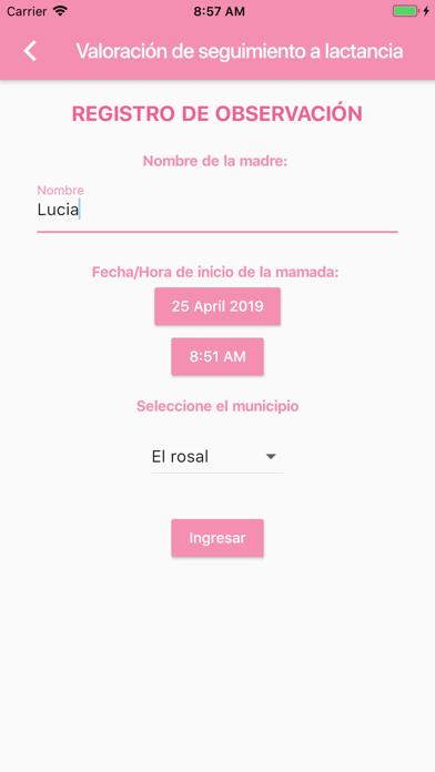 Lactar App iPhone screenshot 5 - Medical app