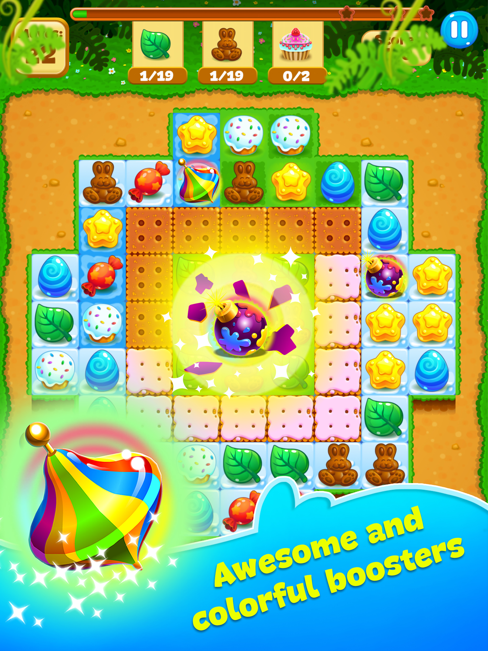 Easter Sweeper: Match 3 Games screenshot 8
