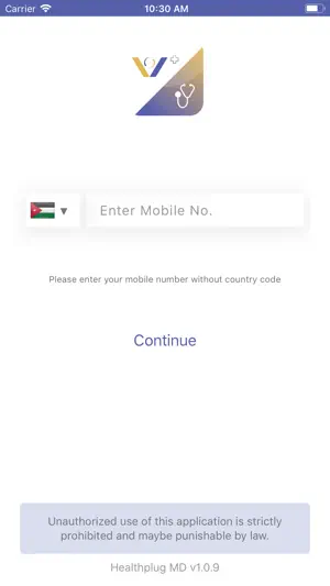 KAUH Practitioner APP screenshot 1