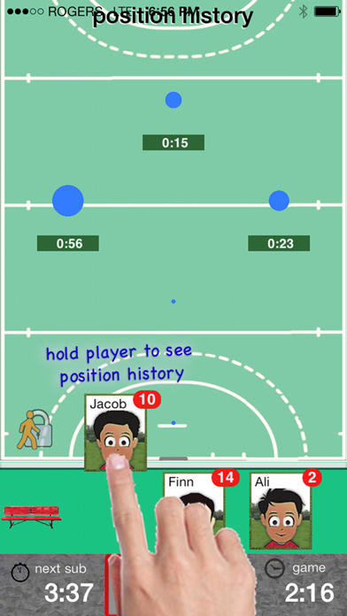 Who's On - Field Hockey Screenshot