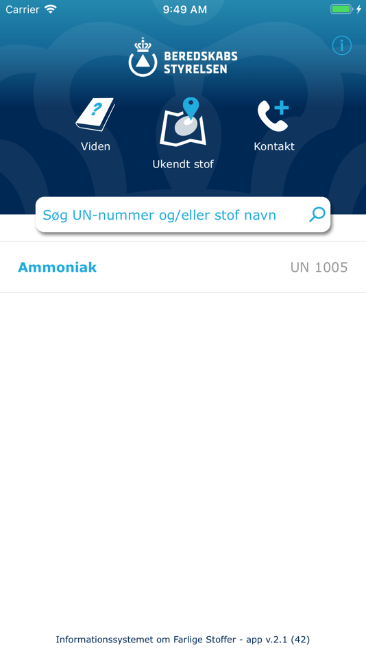 #1. Farlige stoffer (iOS) 由: Danish Defence