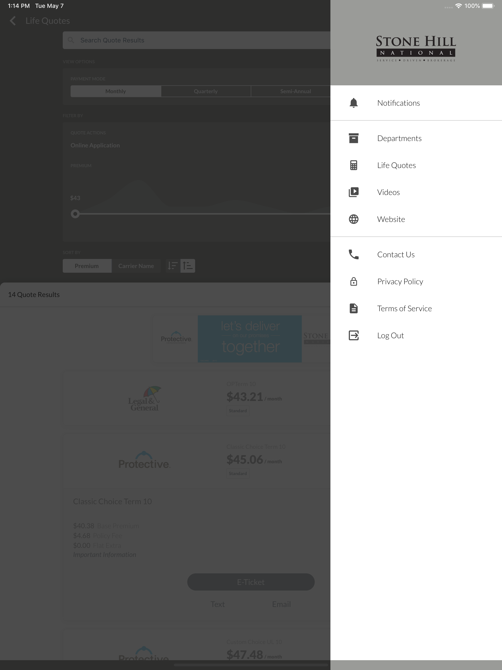 Insurance Quotes & Backoffice screenshot 13