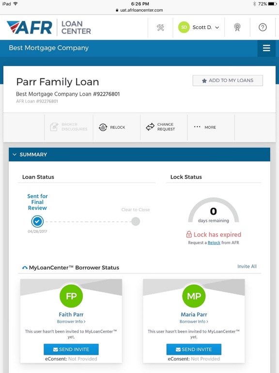 Screenshot #5 pour AFR Loan Center