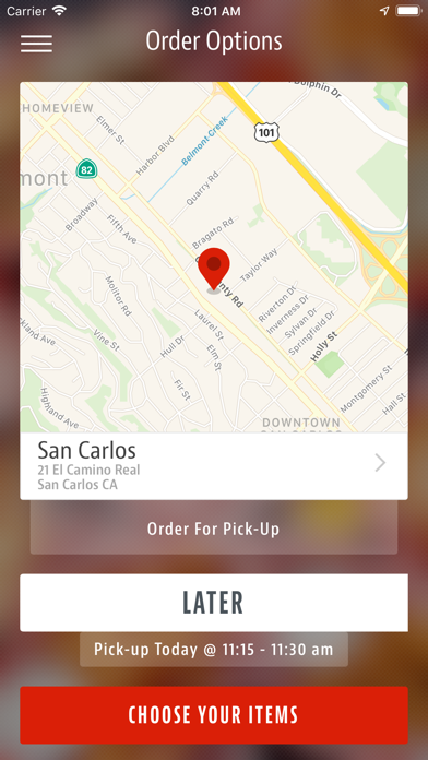 App screenshot