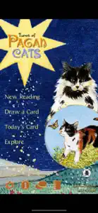 Tarot of Pagan Cats screenshot #1 for iPhone