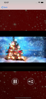 Merry Christmas Greeting Video screenshot 4
